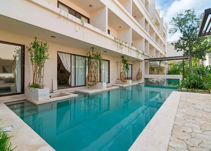 Boho With Swim-up Pool - La Veleta Apartment Tulum