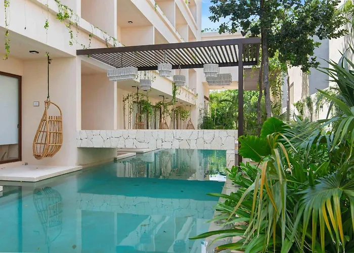 Boho With Swim-up Pool - La Veleta * Tulum